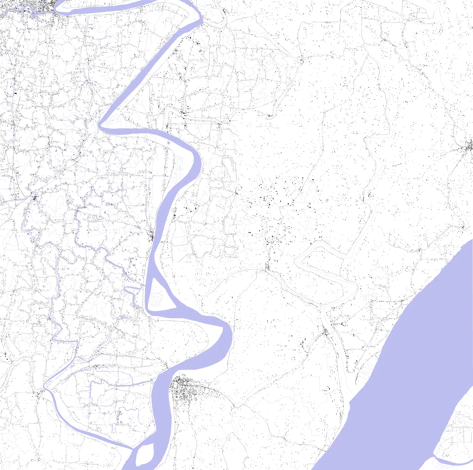 Barishal figure ground plan