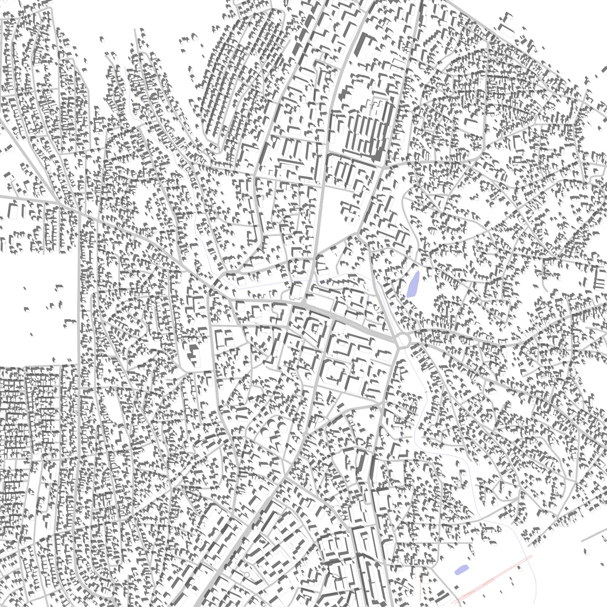 Bârlad Lageplan (2,5 km)