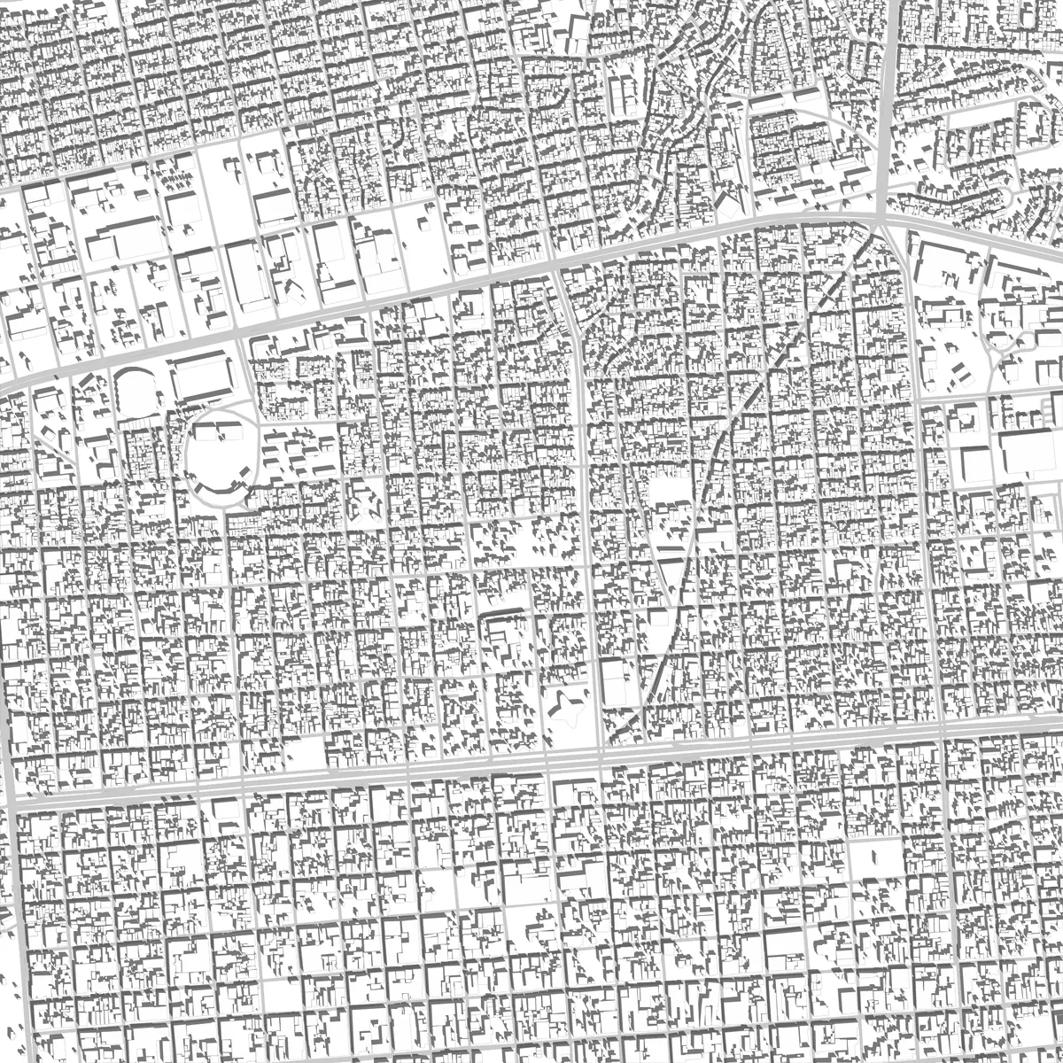 Barquisimeto Lageplan (2,5 km)