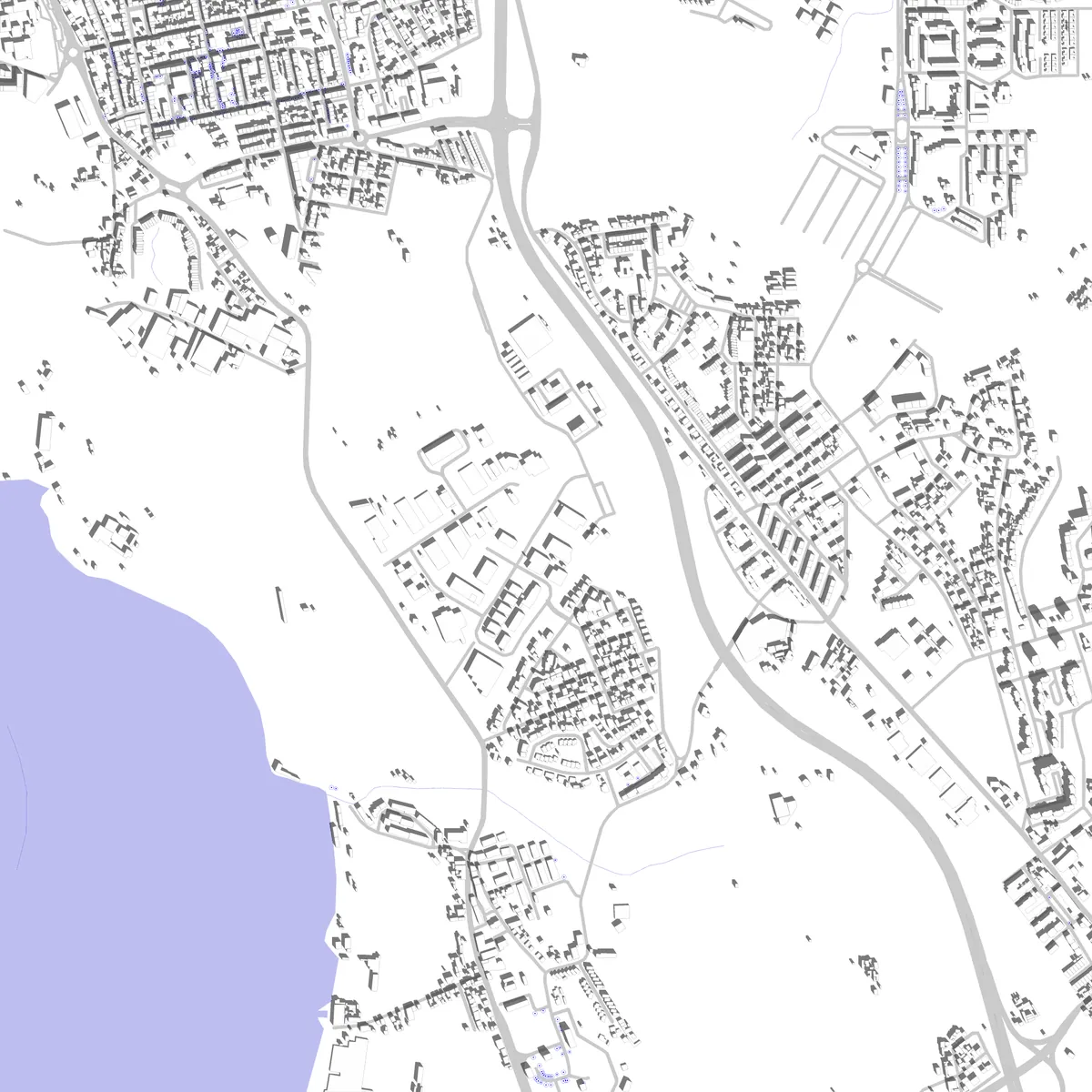 Barreiro Lageplan (2,5 km)