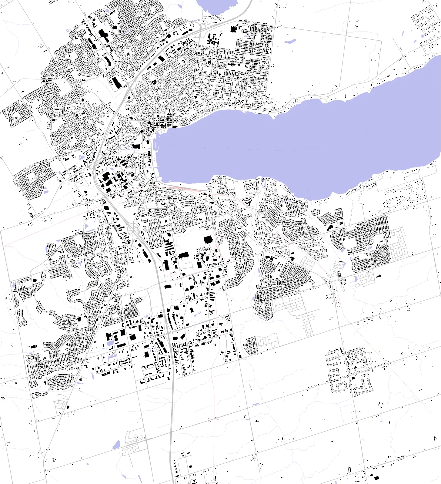 Barrie Schwarzplan