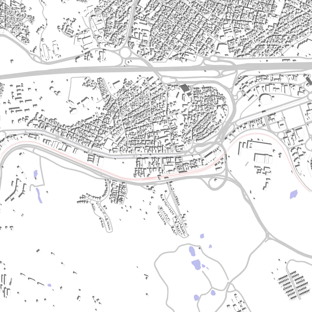 Barueri planta de localização (2,5 km)