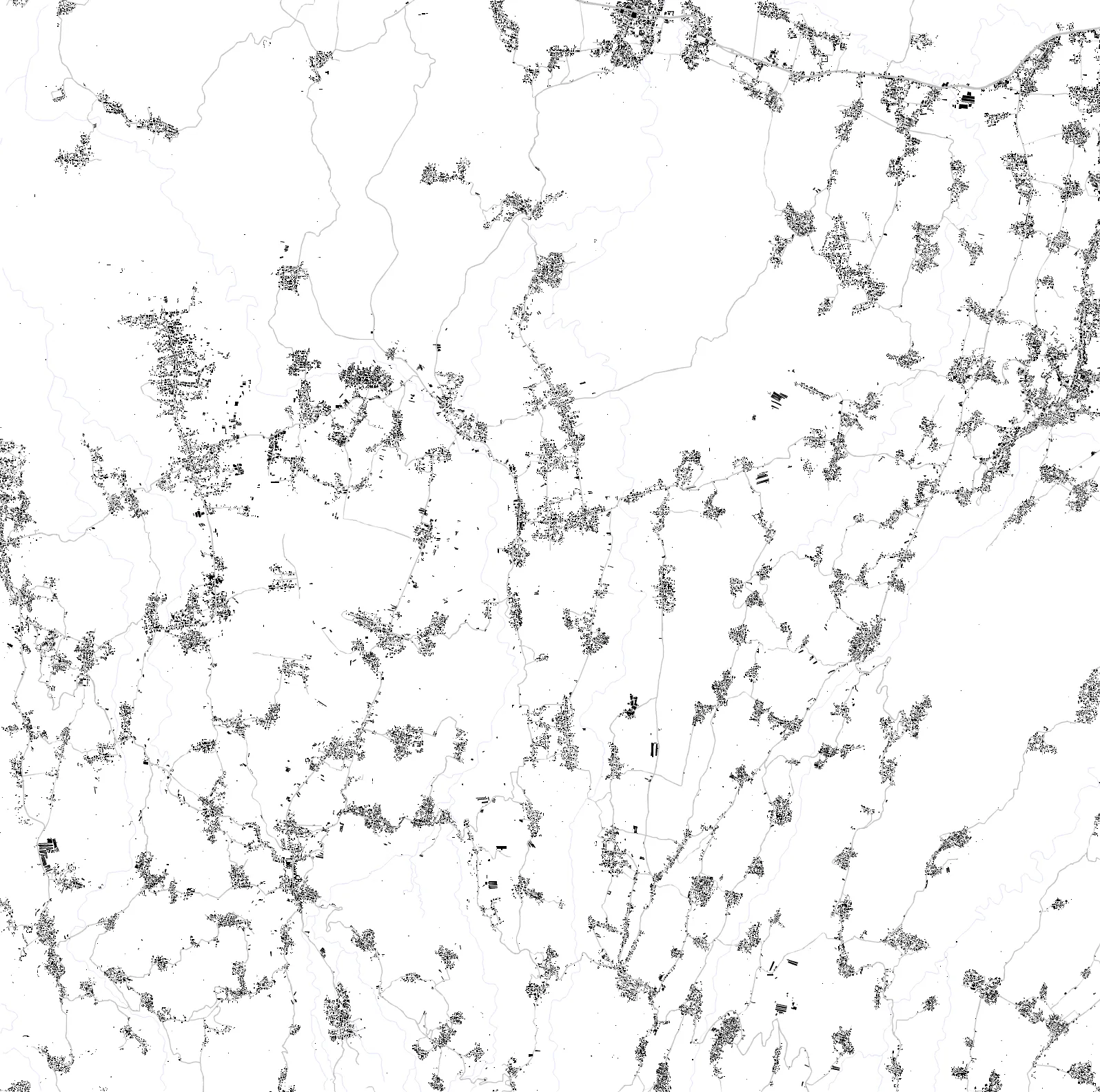 Batang figure ground plan