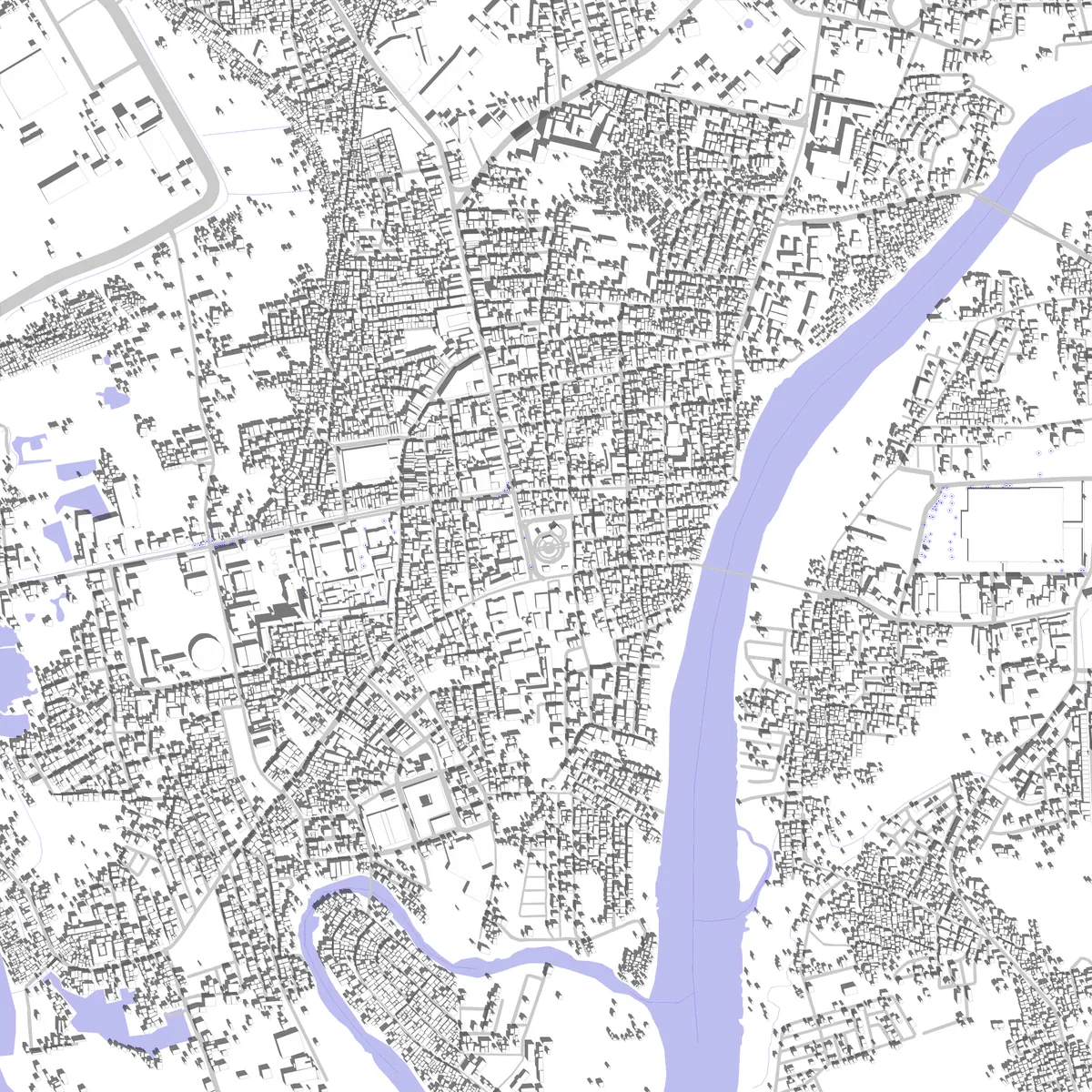 Batangas City site plan (2.5 km)