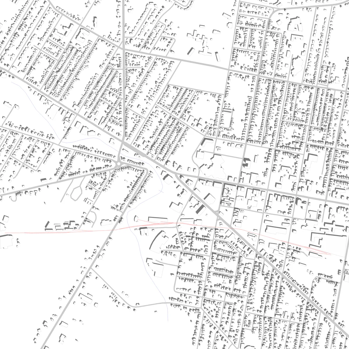 Batavia Lageplan (2,5 km)