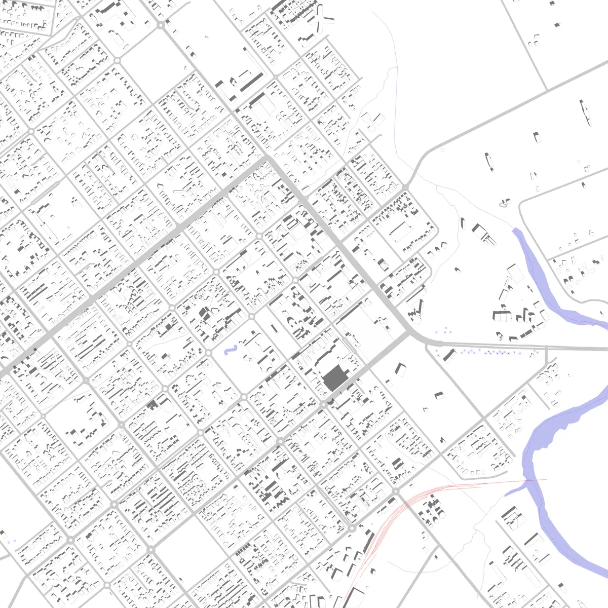 Bathurst site plan (2.5 km)
