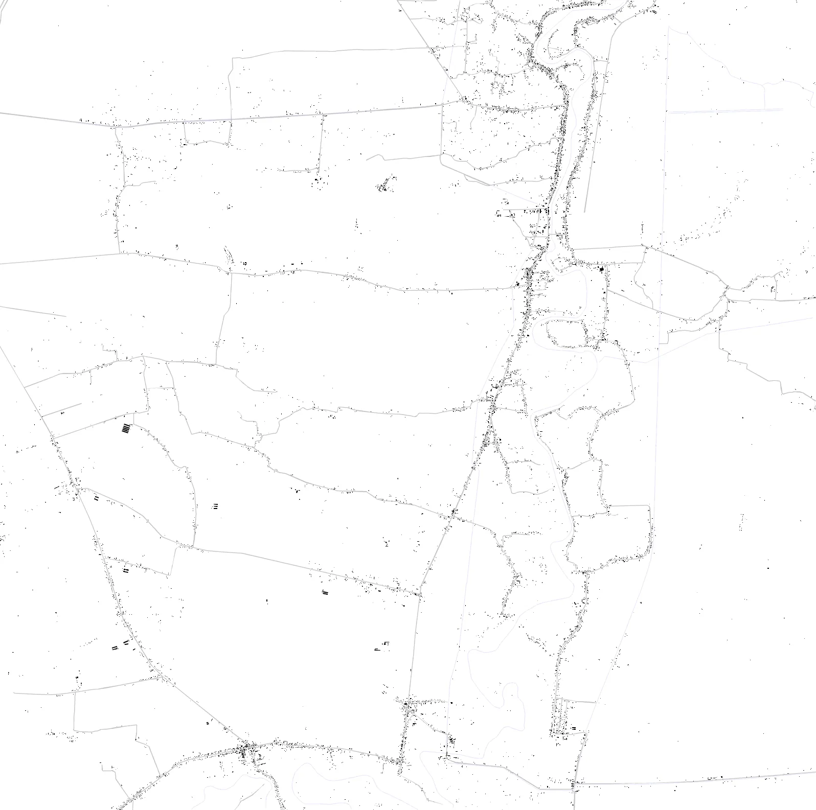 Battambang figure ground plan