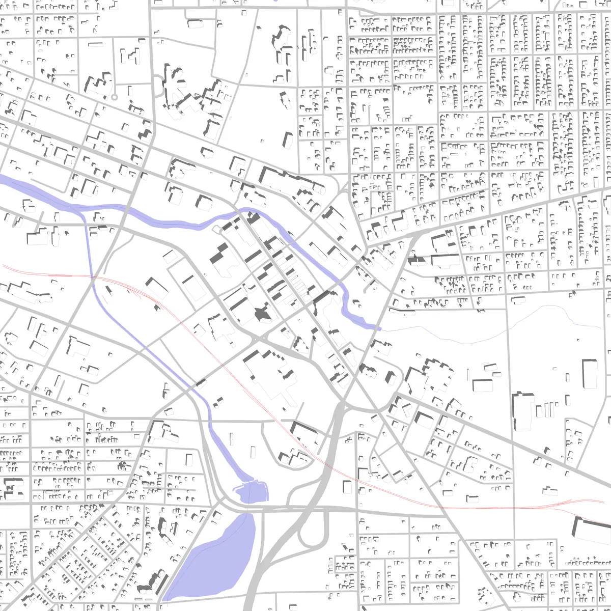 Battle Creek site plan (2.5 km)