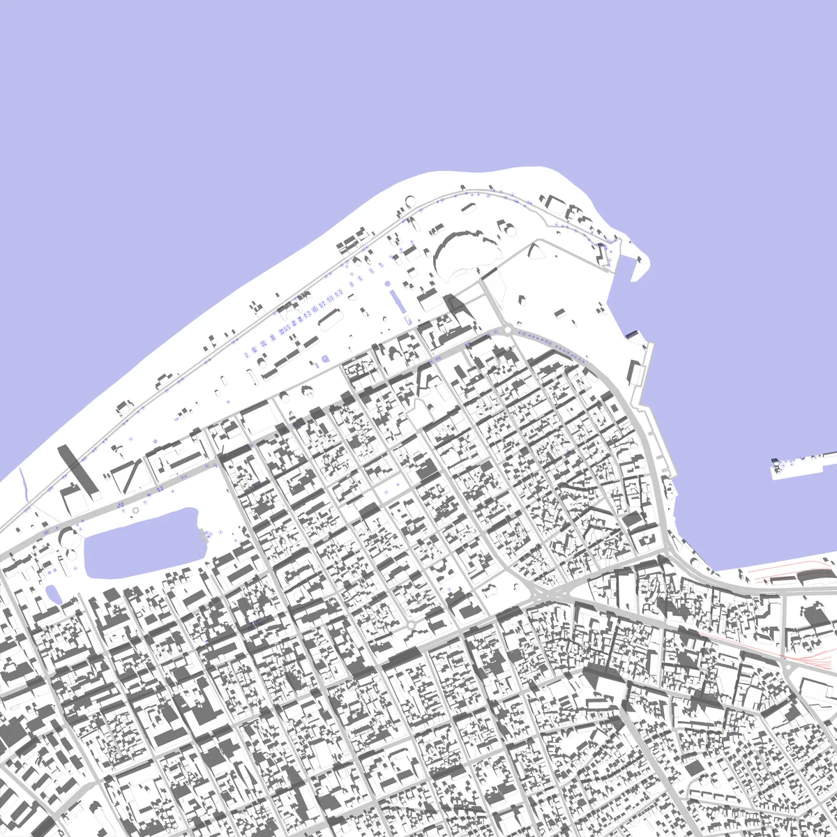 Batumi site plan (2.5 km)