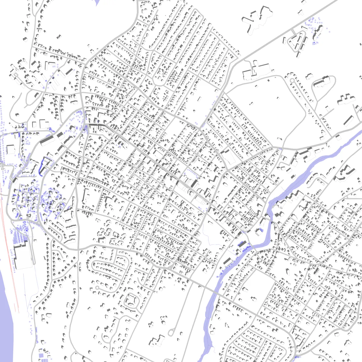 Beacon site plan (2.5 km)