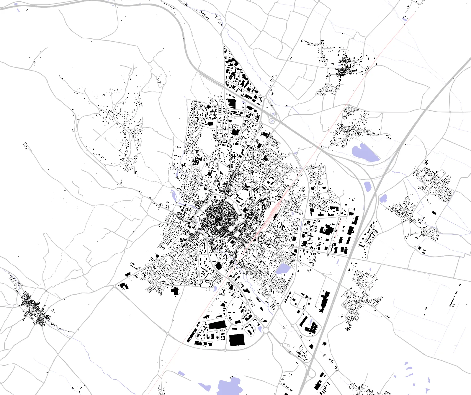 Beaune plan de masse
