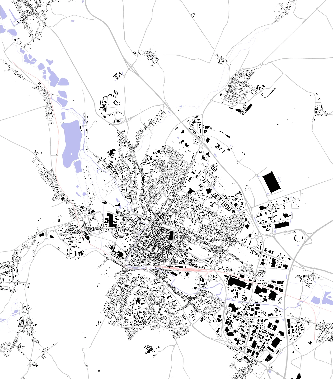 Beauvais plan de masse