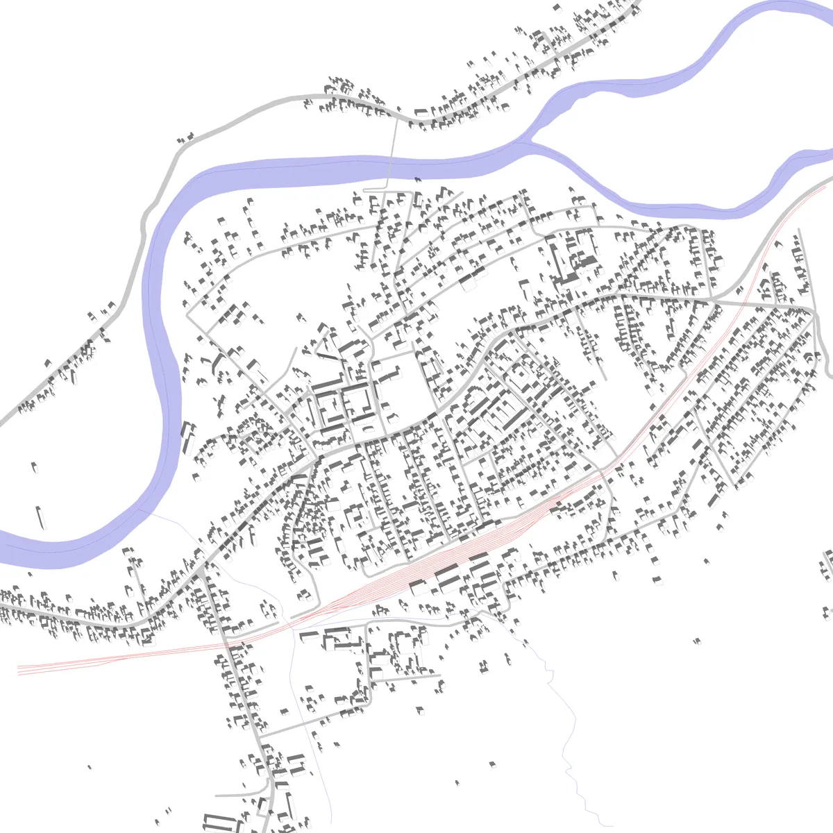 Beclean site plan (2.5 km)