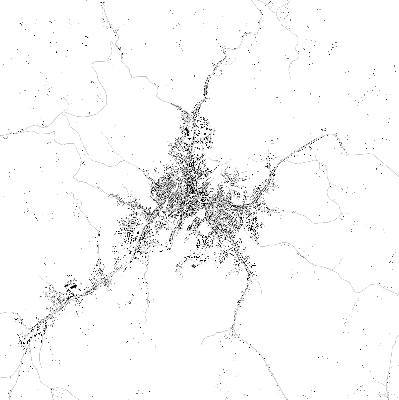 Bedele figure ground plan