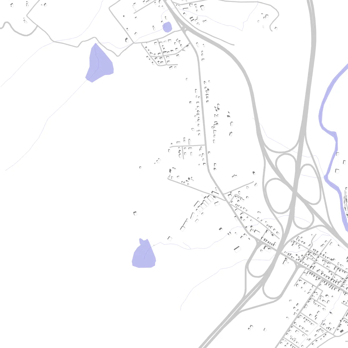 Bedford site plan (2.5 km)