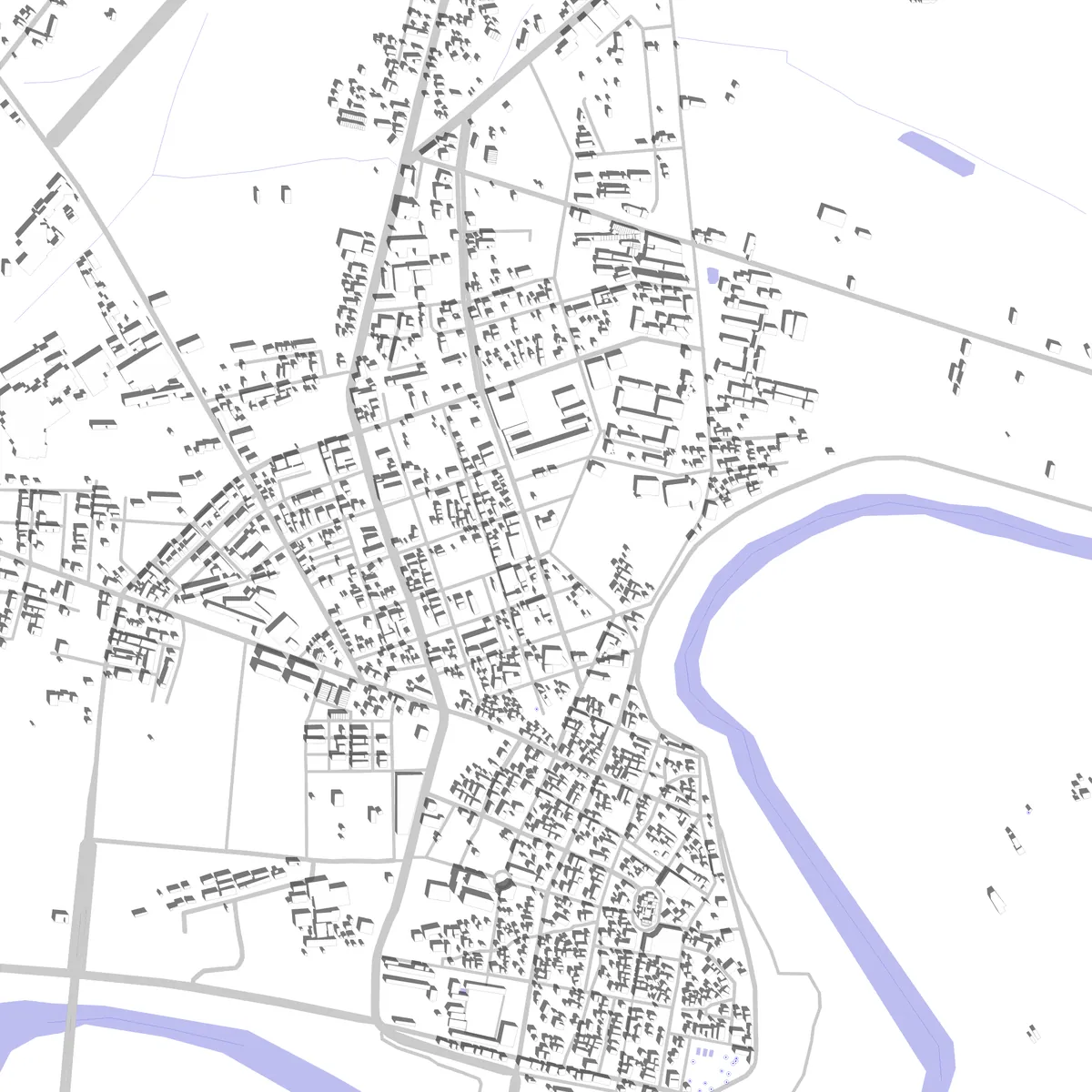 Beigang Lageplan (2,5 km)
