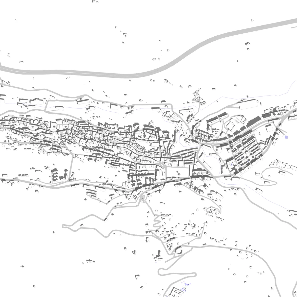 Béjar Lageplan (2,5 km)