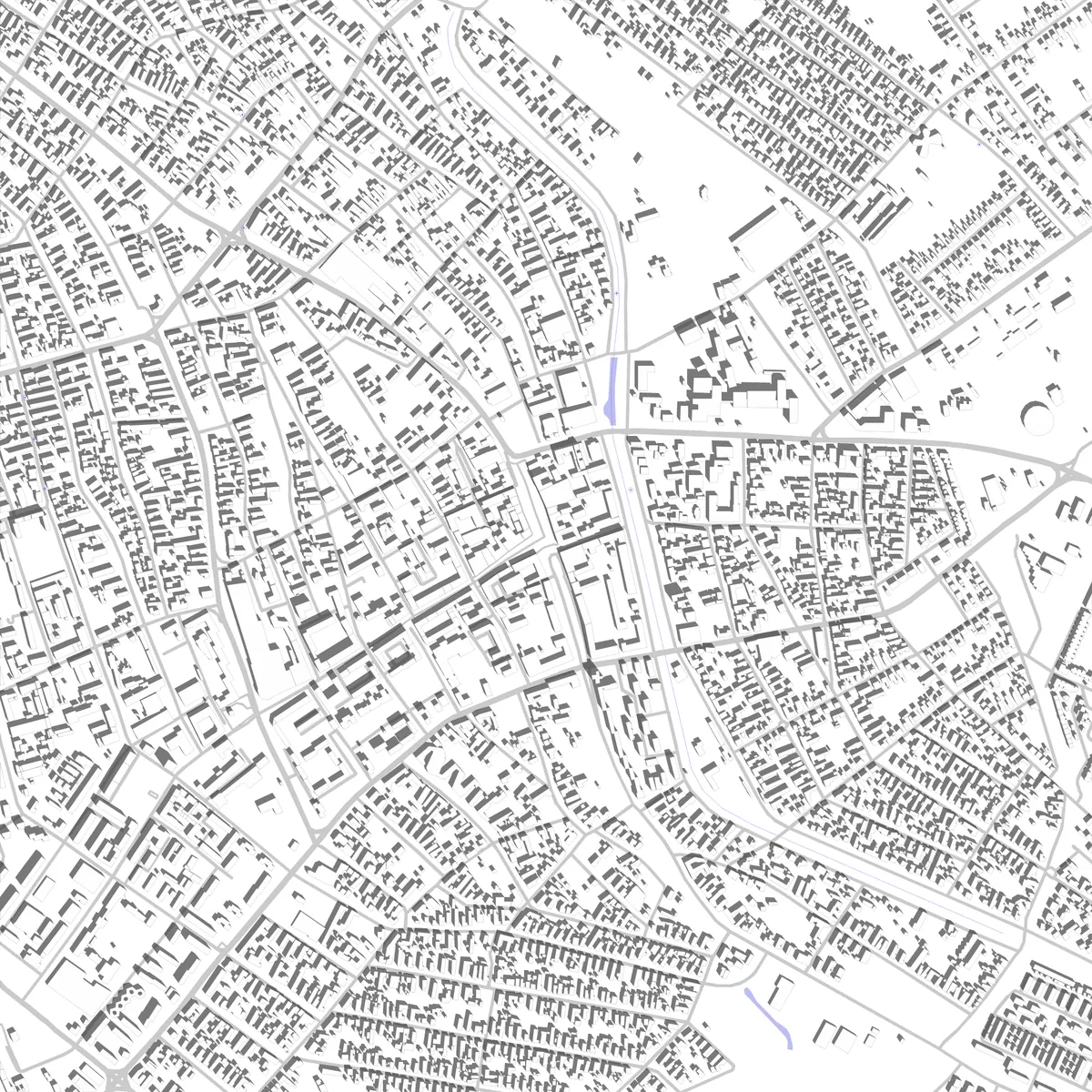 Békéscsaba Lageplan (2,5 km)