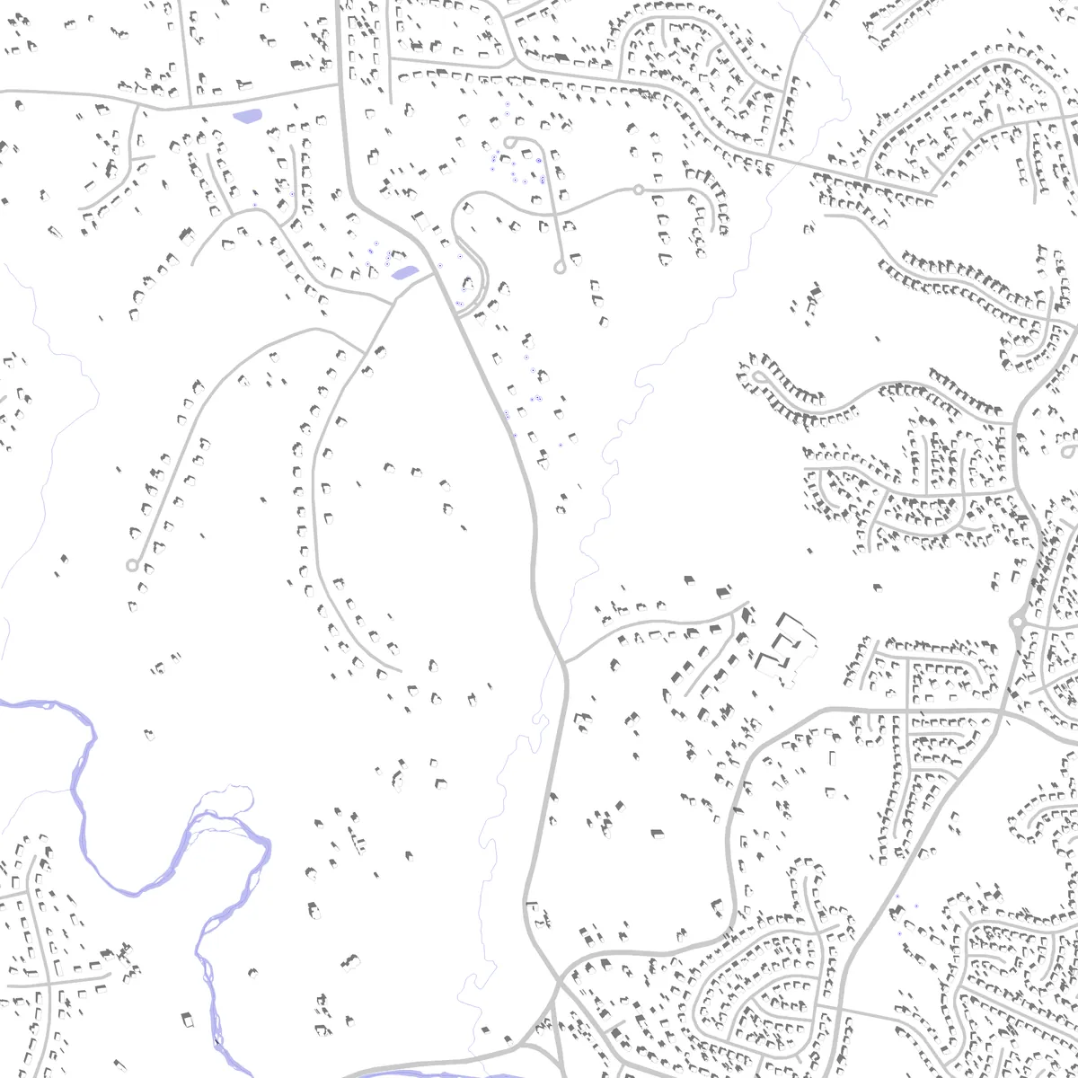 Bel Air North Lageplan (2,5 km)