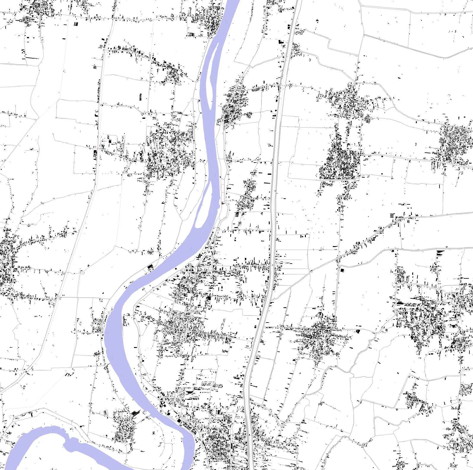 Belbeis figure ground plan