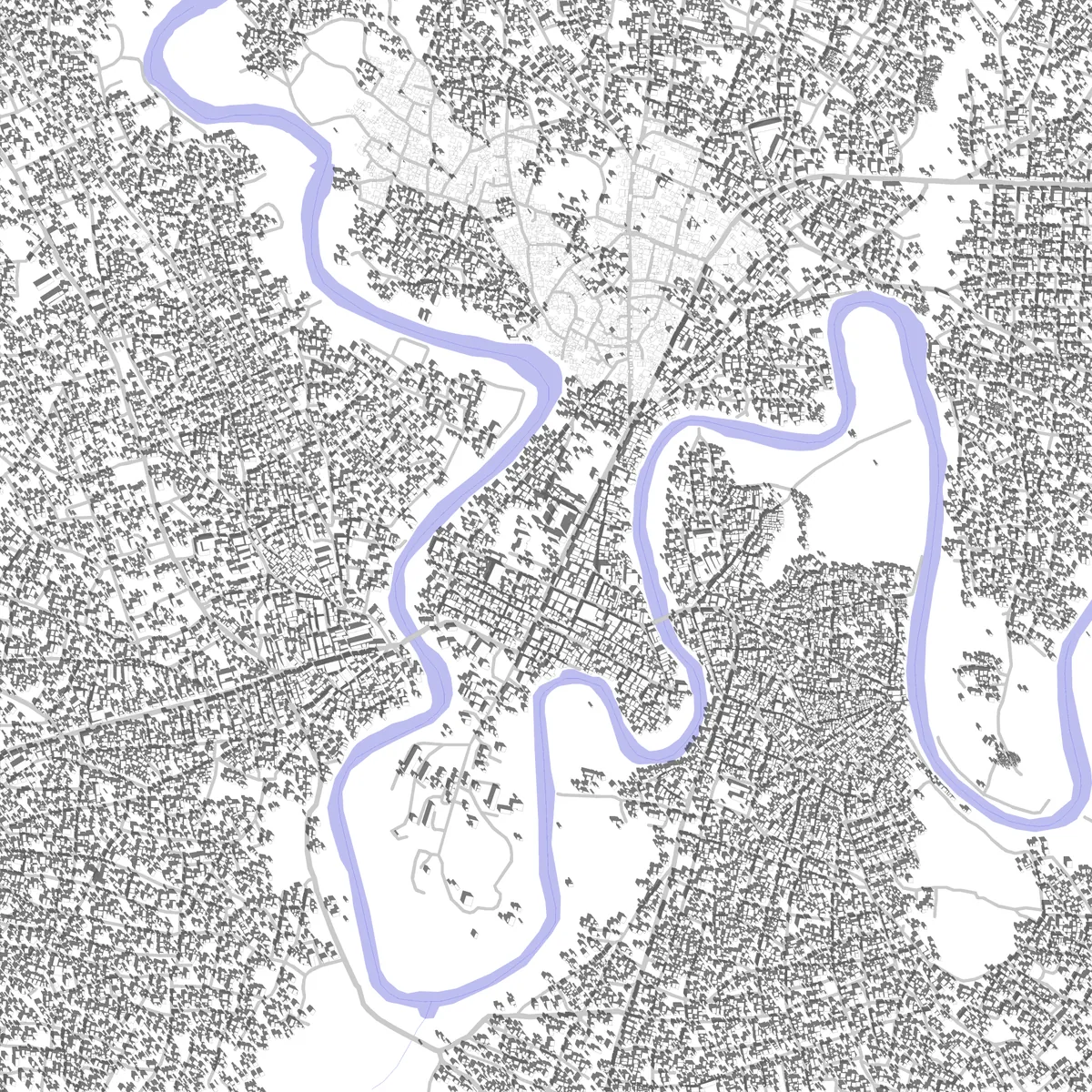 Beledweyne site plan (2.5 km)