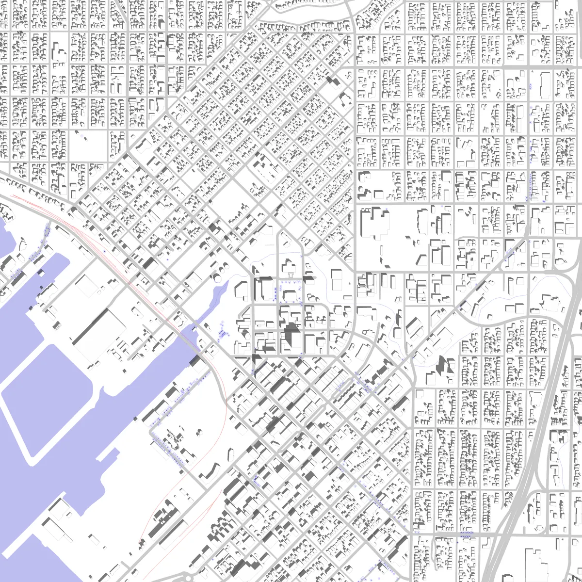Bellingham site plan (2.5 km)