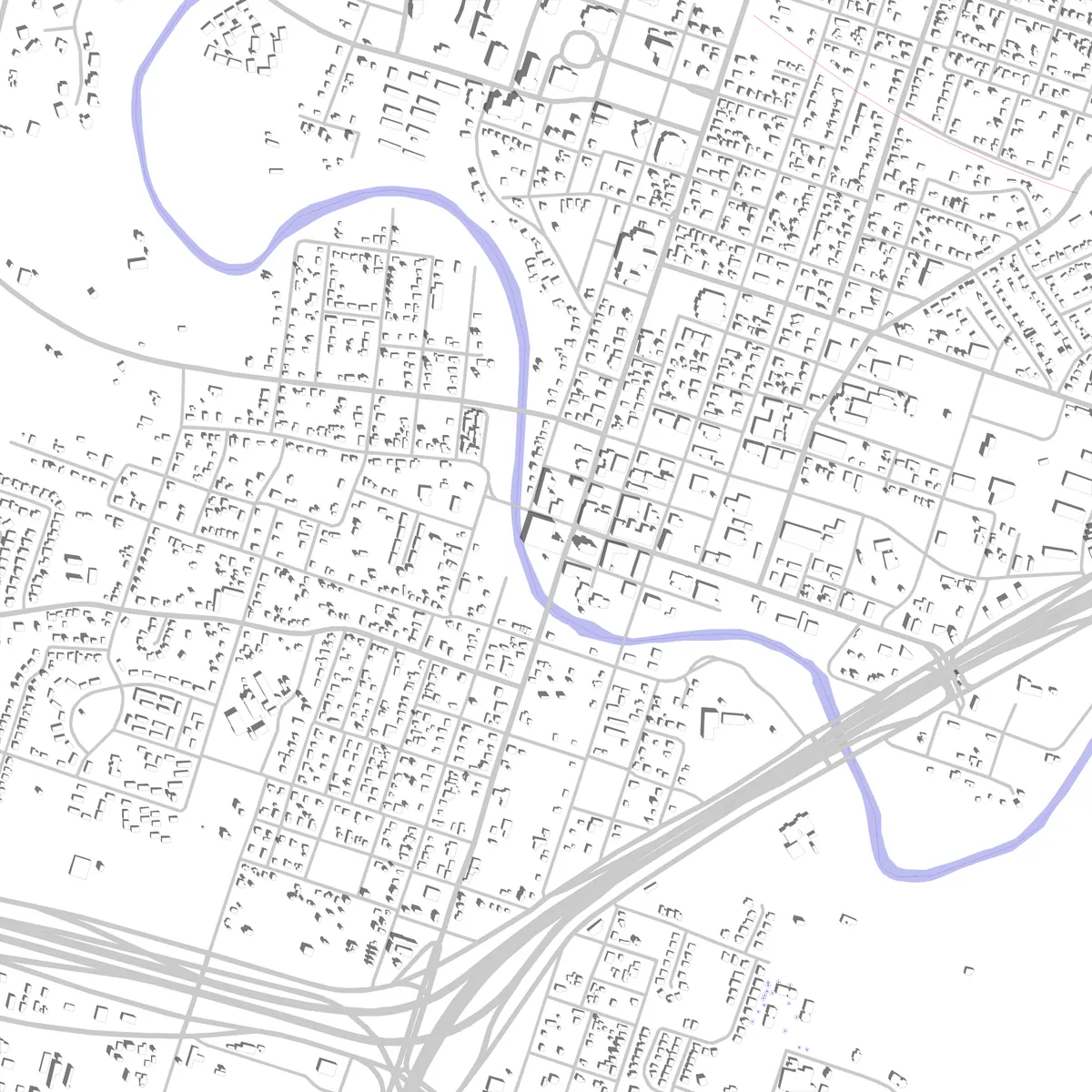 Belton site plan (2.5 km)