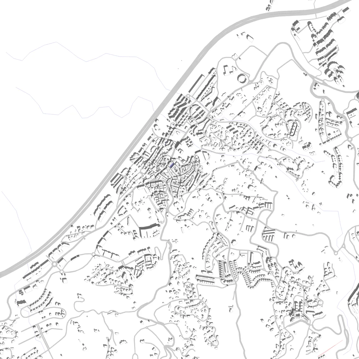 Benalmádena plano de situación (2,5 km)