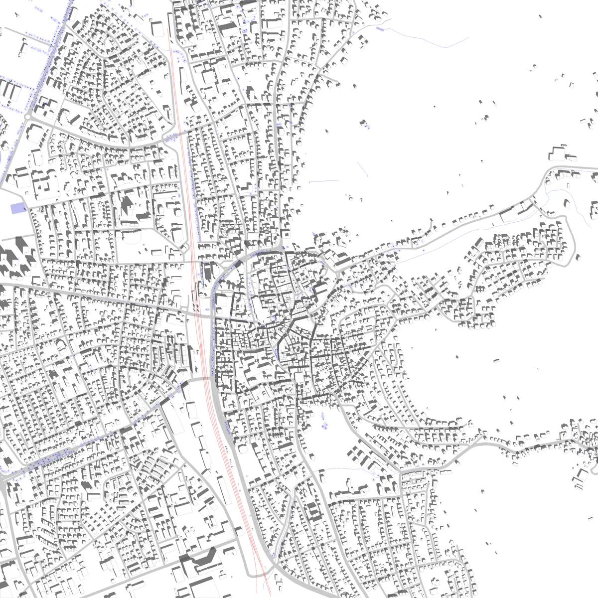 Bensheim site plan (2.5 km)