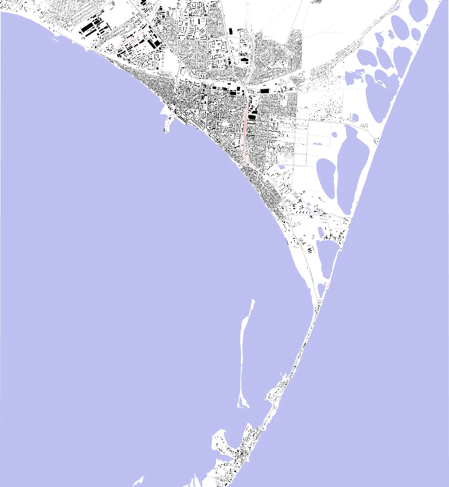 Бердянськ figure ground plan