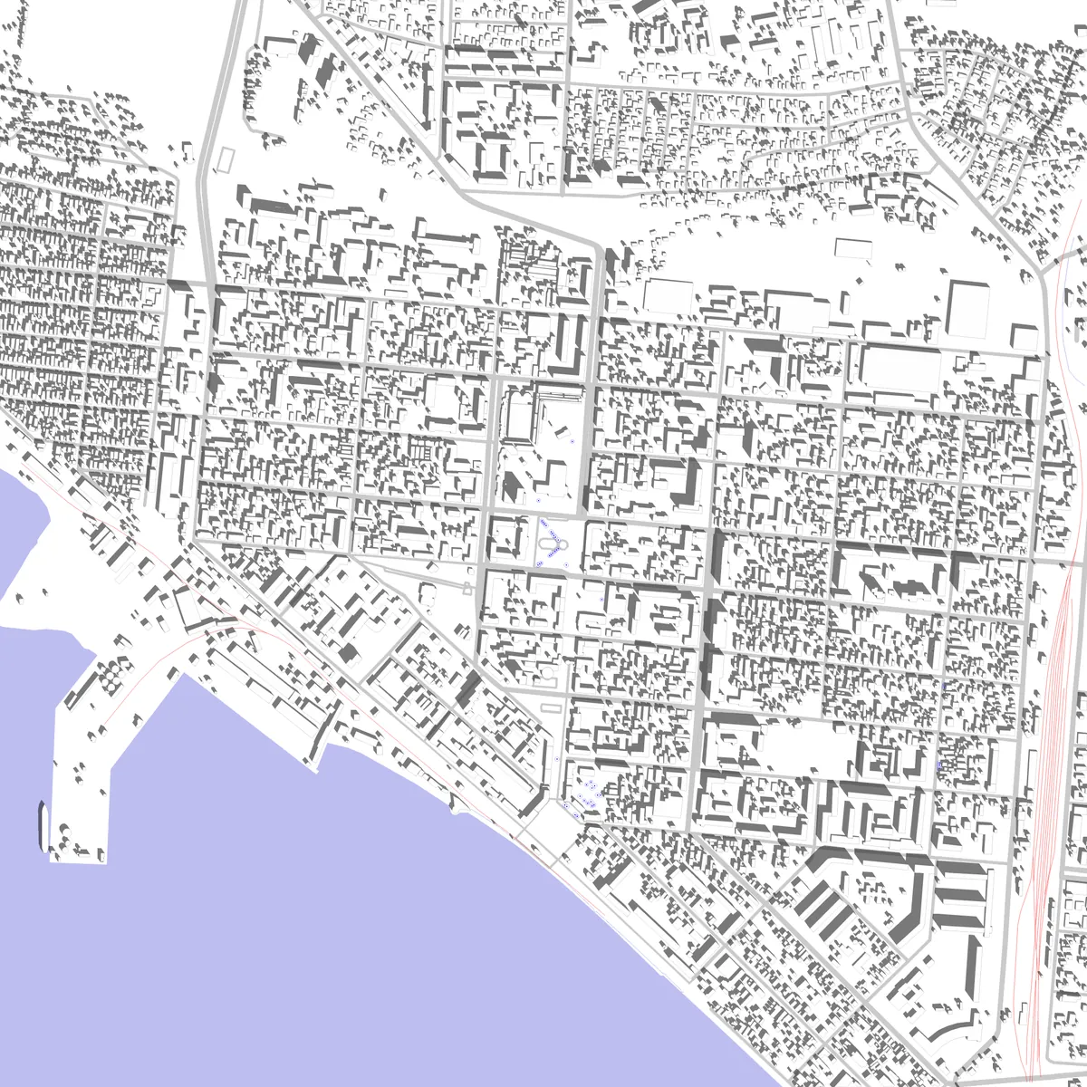 Бердянськ site plan (2.5 km)