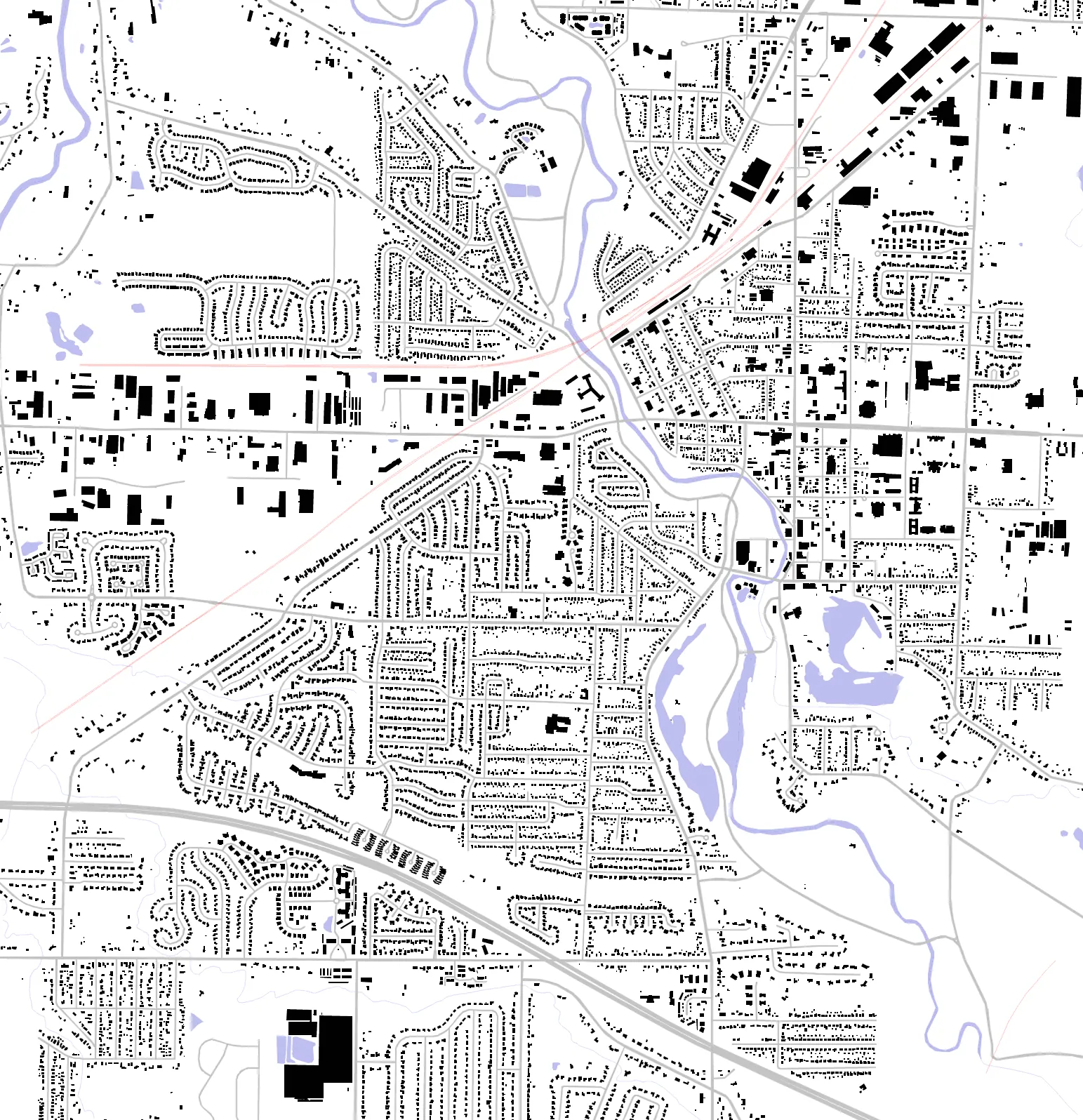 Berea figure ground plan