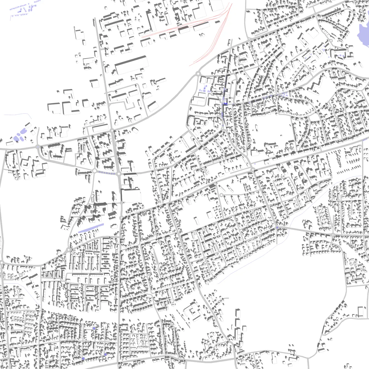 Bergkamen Lageplan (2,5 km)