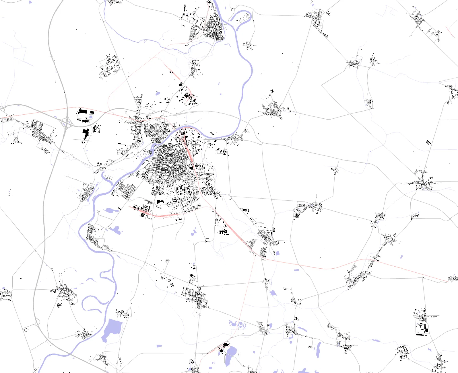Bernburg Schwarzplan