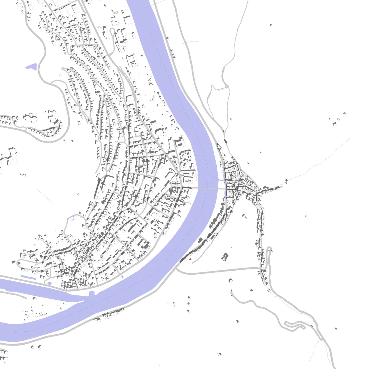 Bernkastel-Kues Lageplan (2,5 km)
