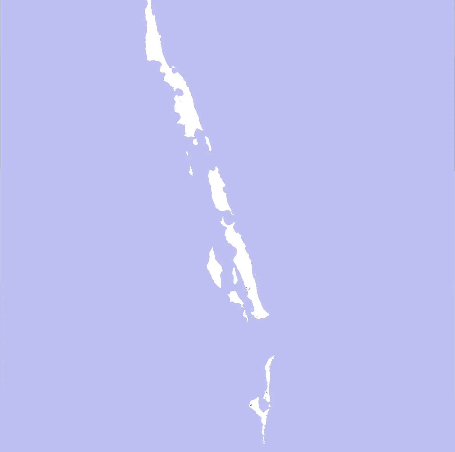 Berry Islands figure ground plan