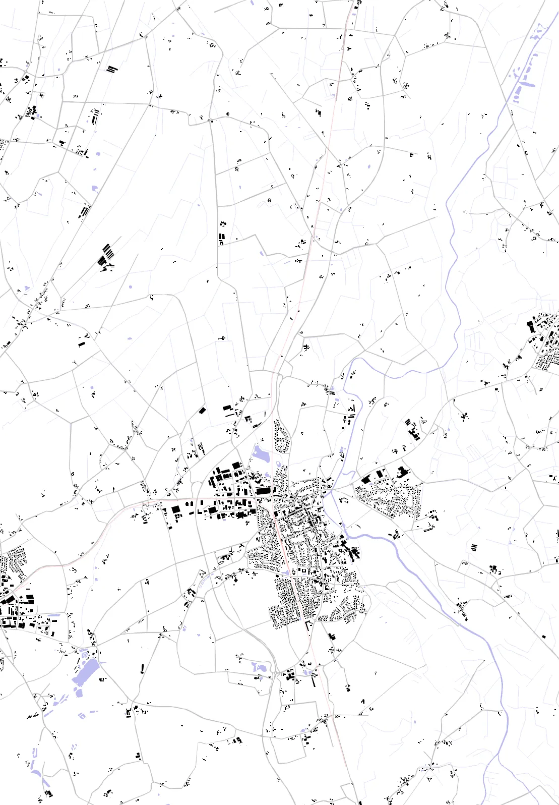 Bersenbrück Schwarzplan