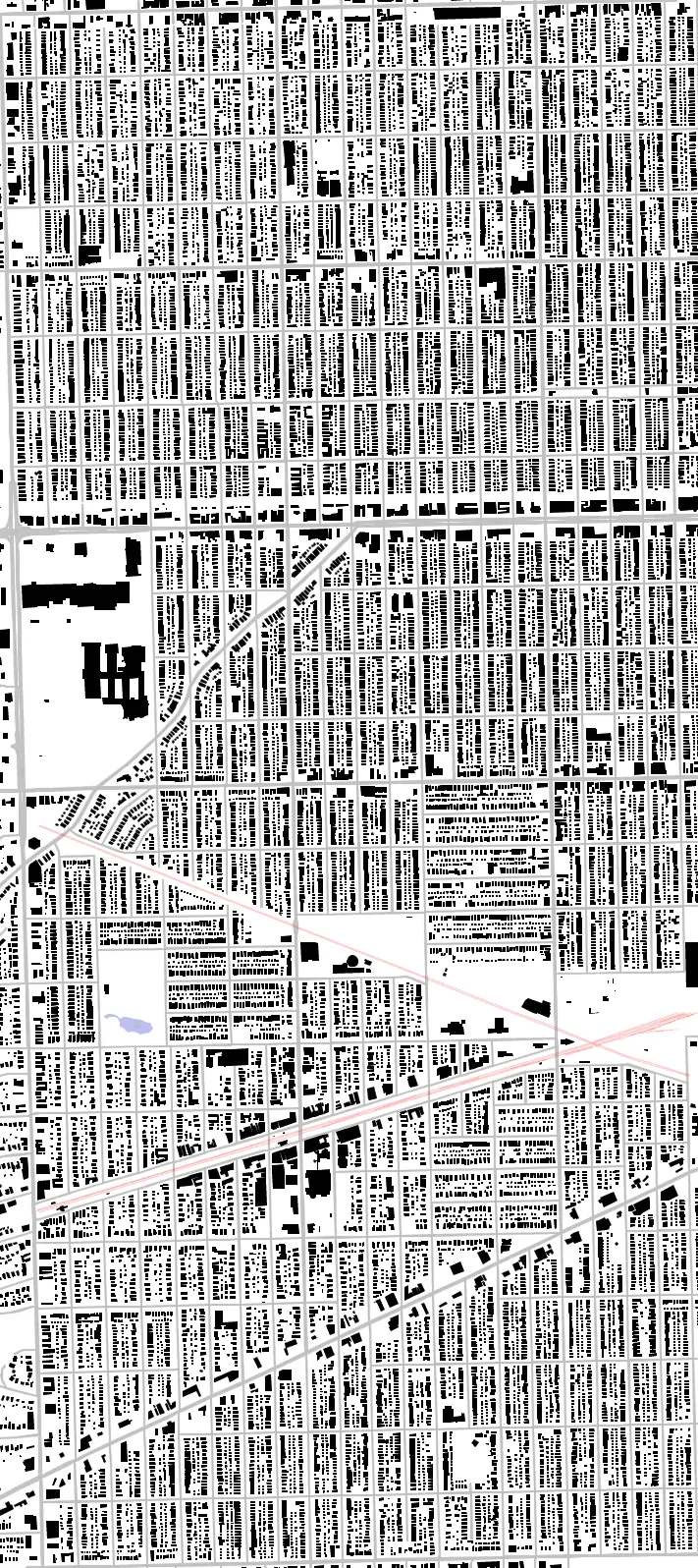 Berwyn Schwarzplan