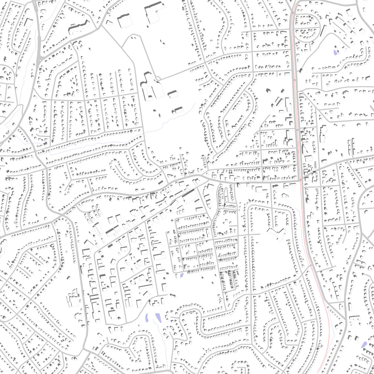 Bethel Park site plan (2.5 km)