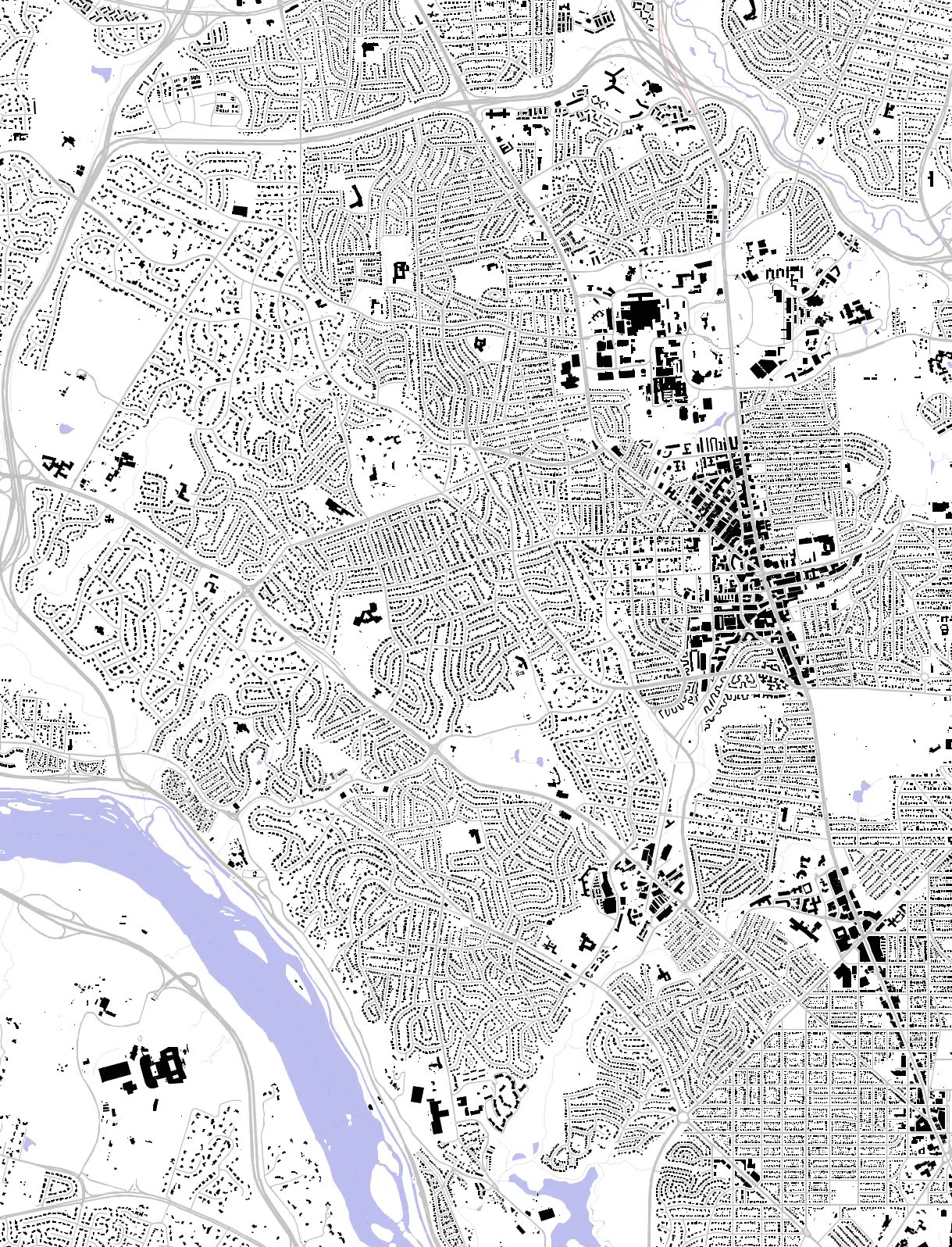 Bethesda figure ground plan