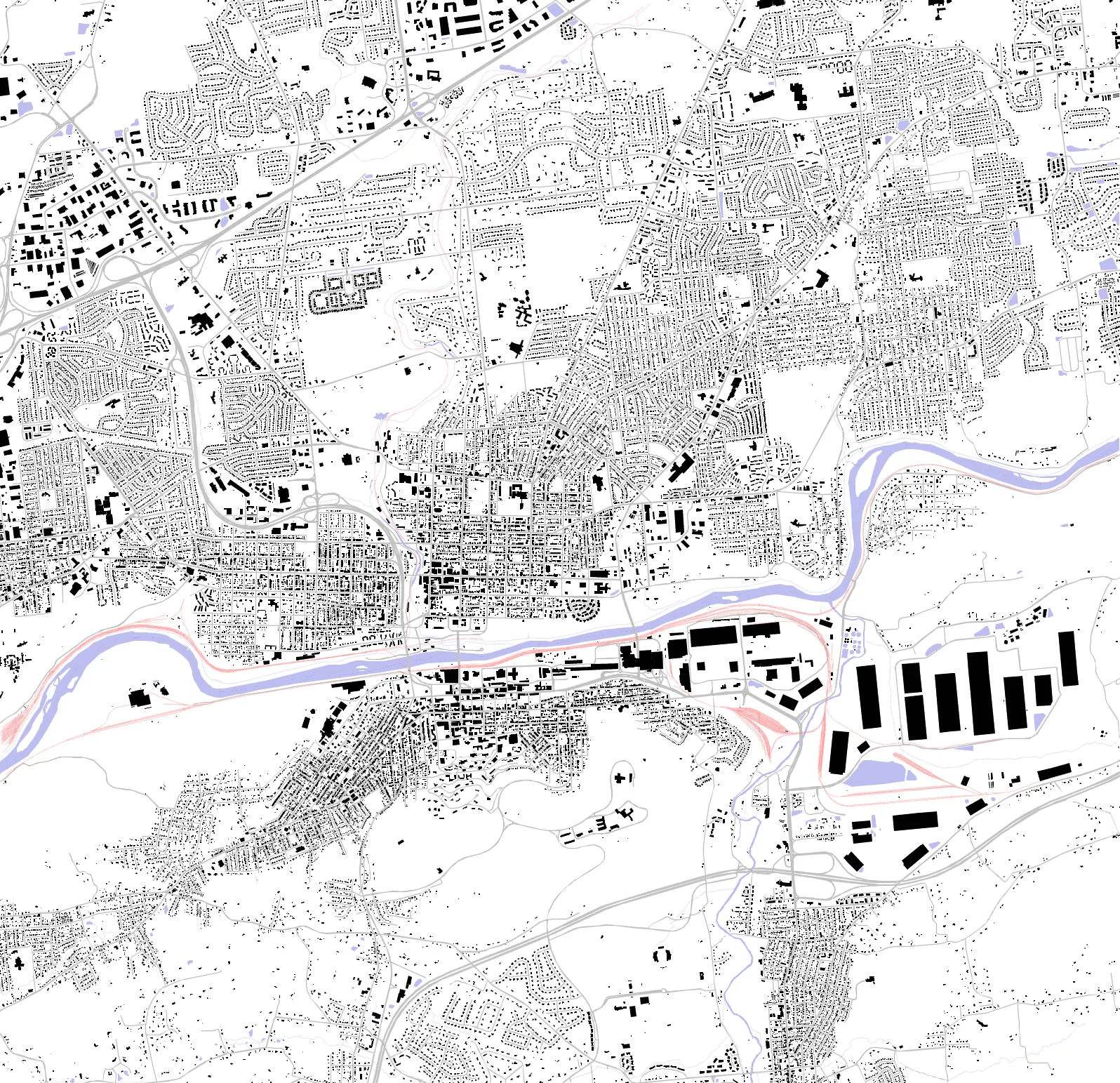 Bethlehem figure ground plan