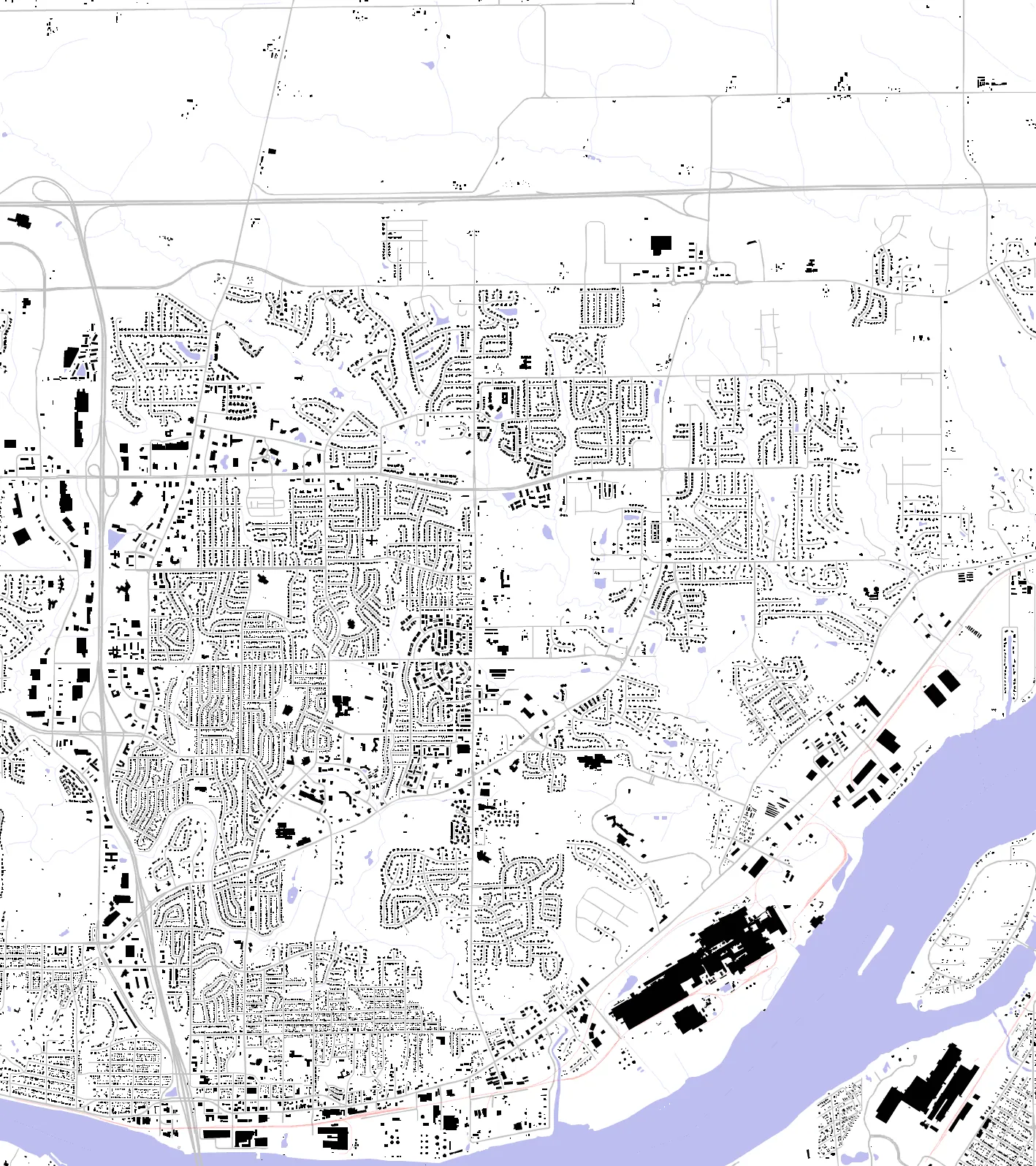 Bettendorf figure ground plan