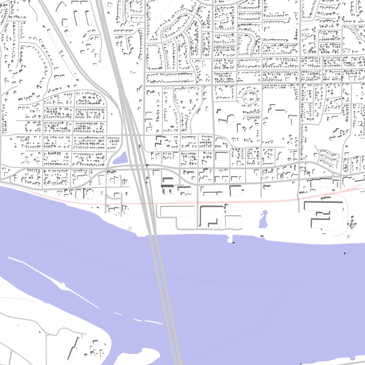 Bettendorf site plan (2.5 km)