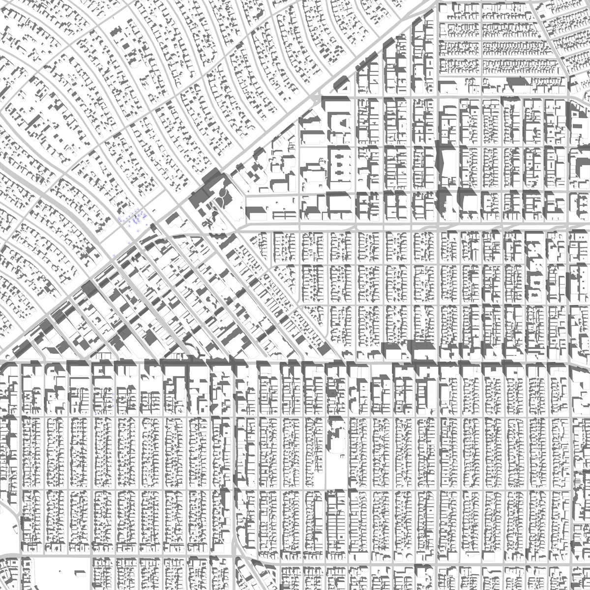 Beverly Hills site plan (2.5 km)