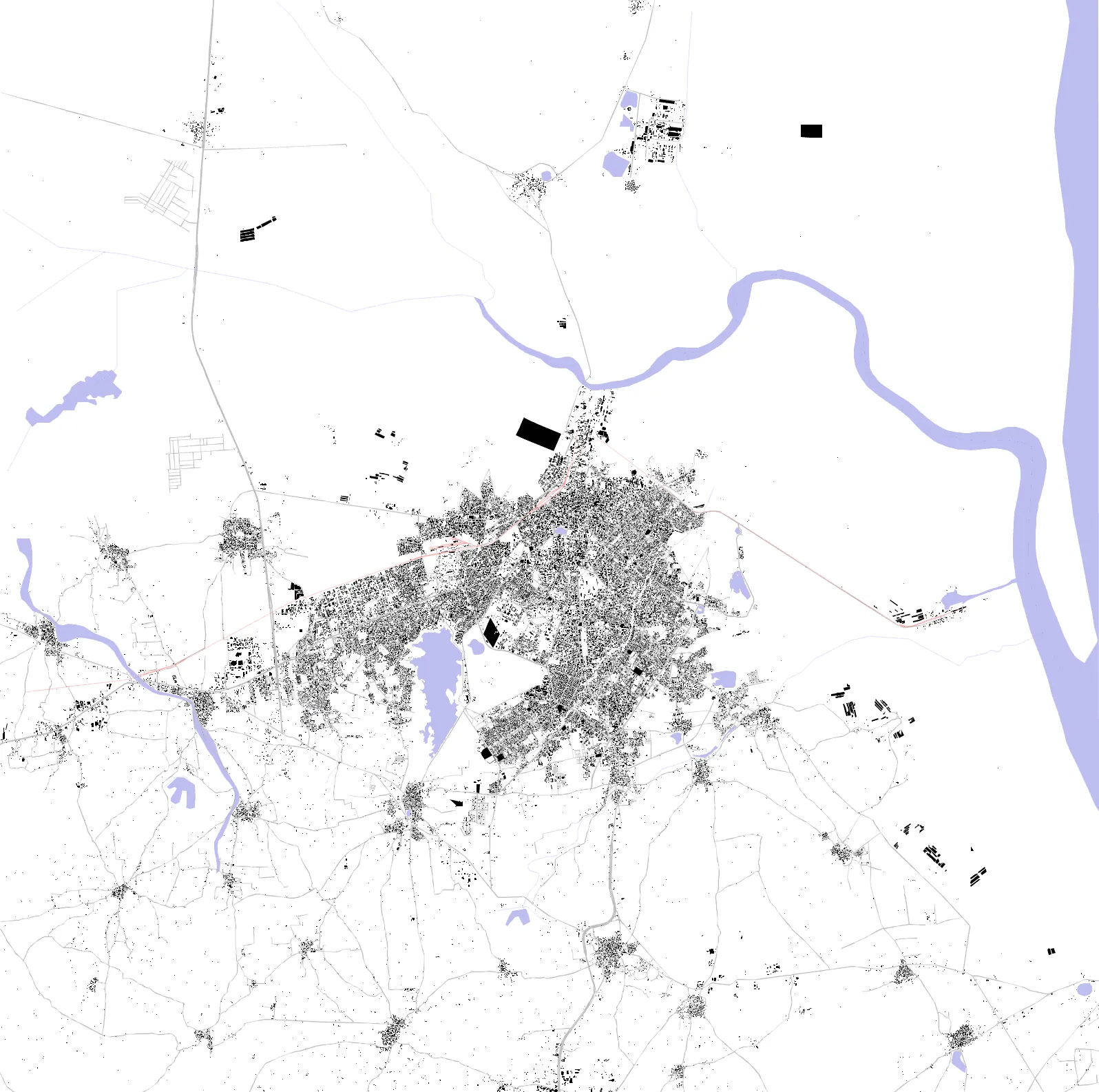 Bhavnagar Schwarzplan