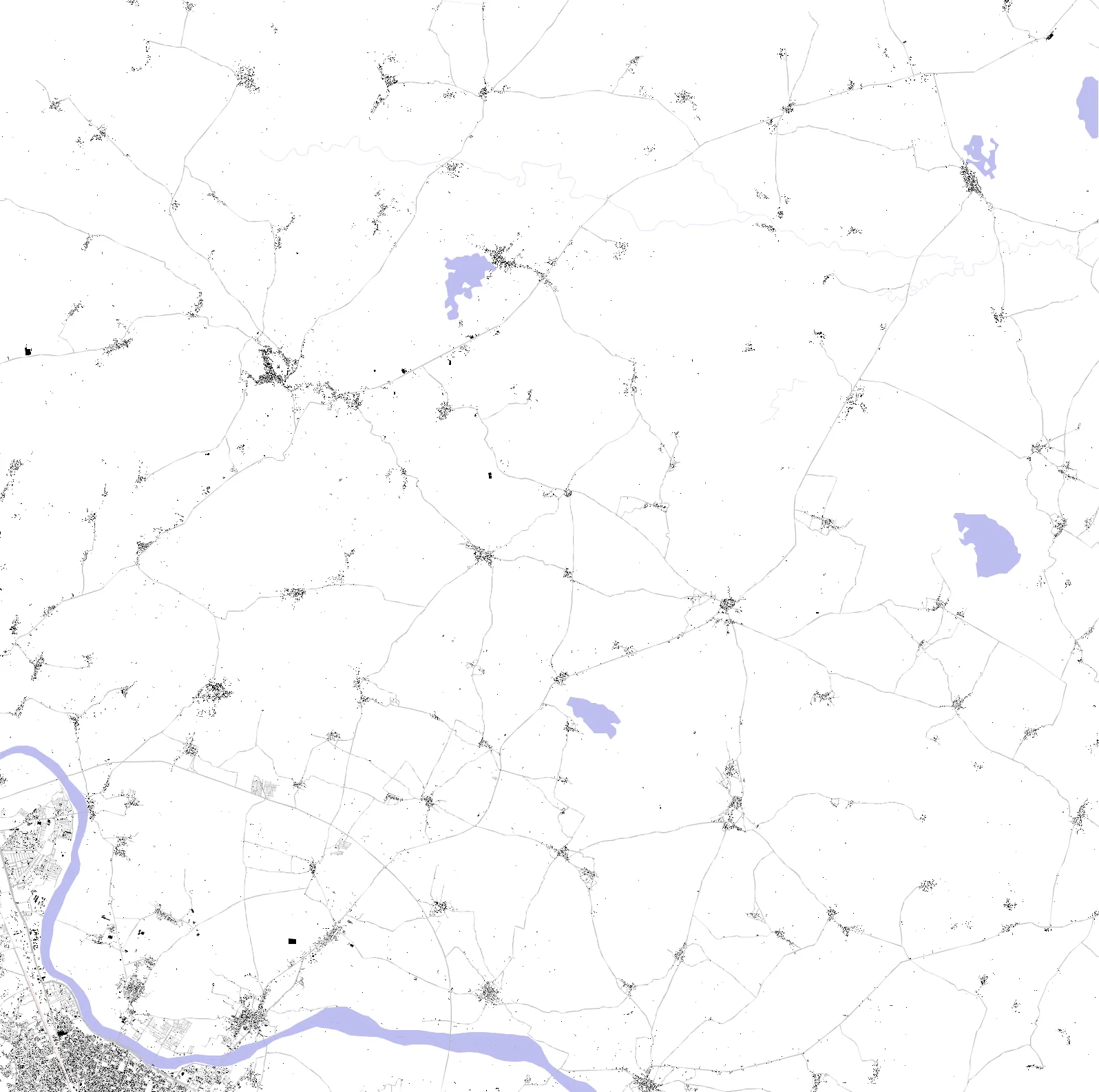 Bhilwara figure ground plan