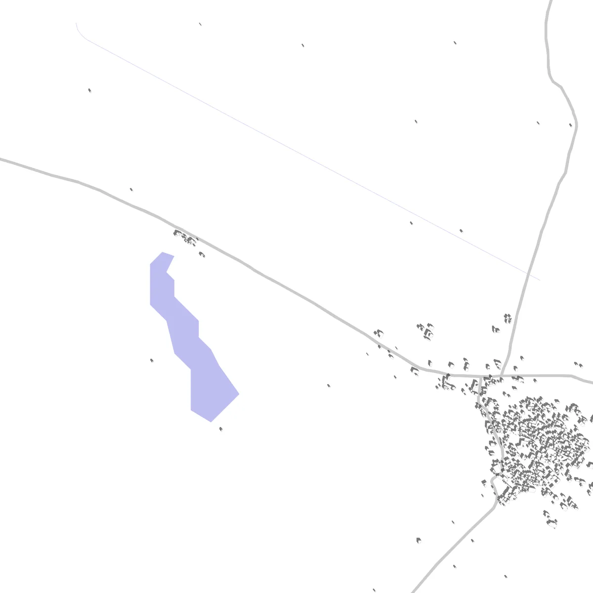 Bhind Lageplan (2,5 km)