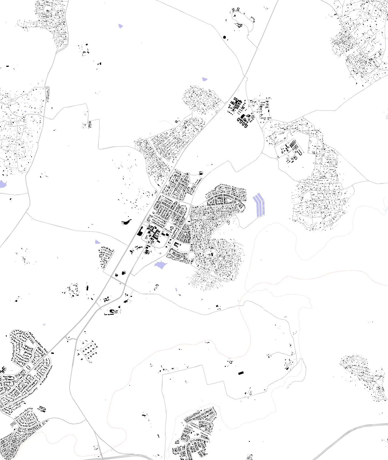 Bhisho figure ground plan