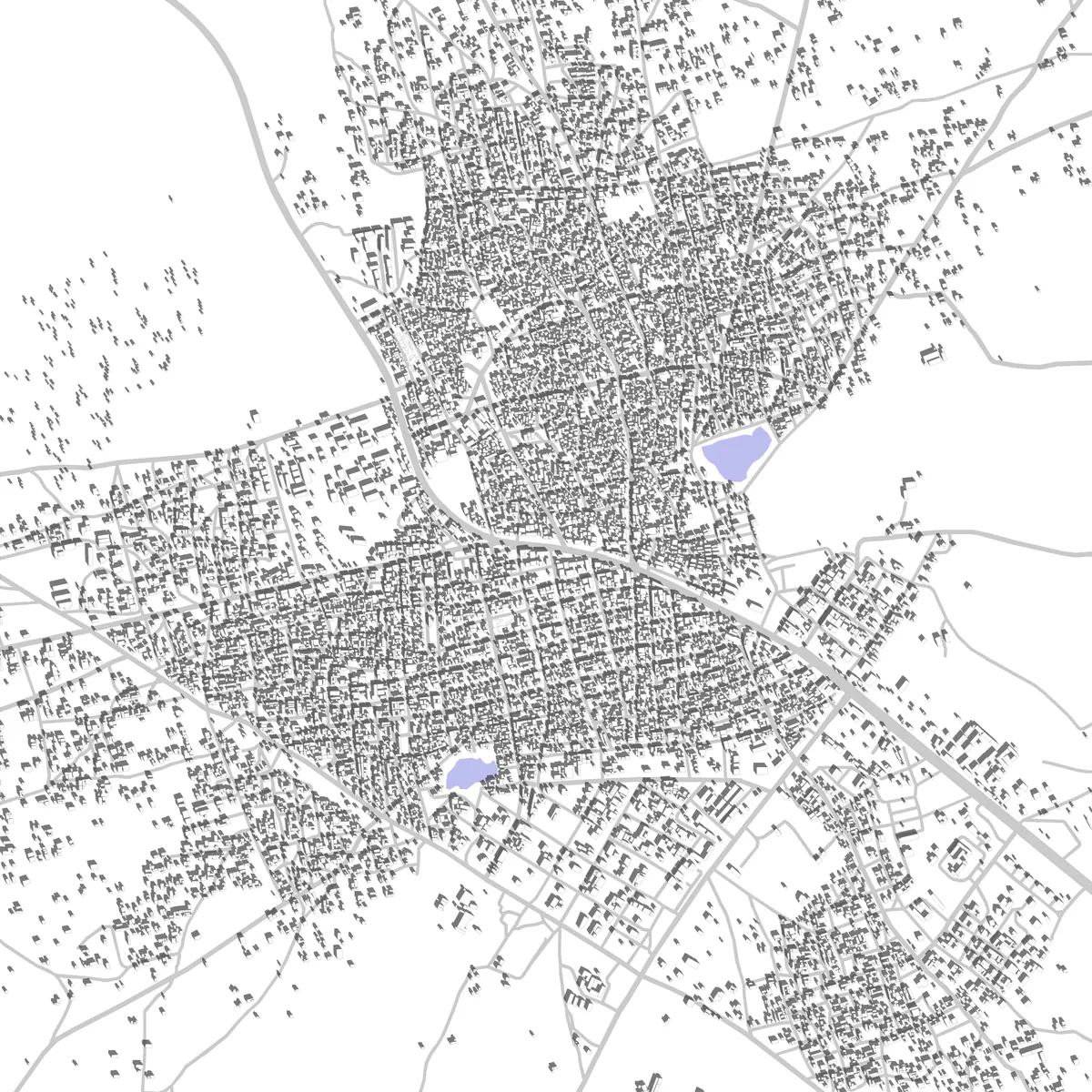 Bichi Lageplan (2,5 km)