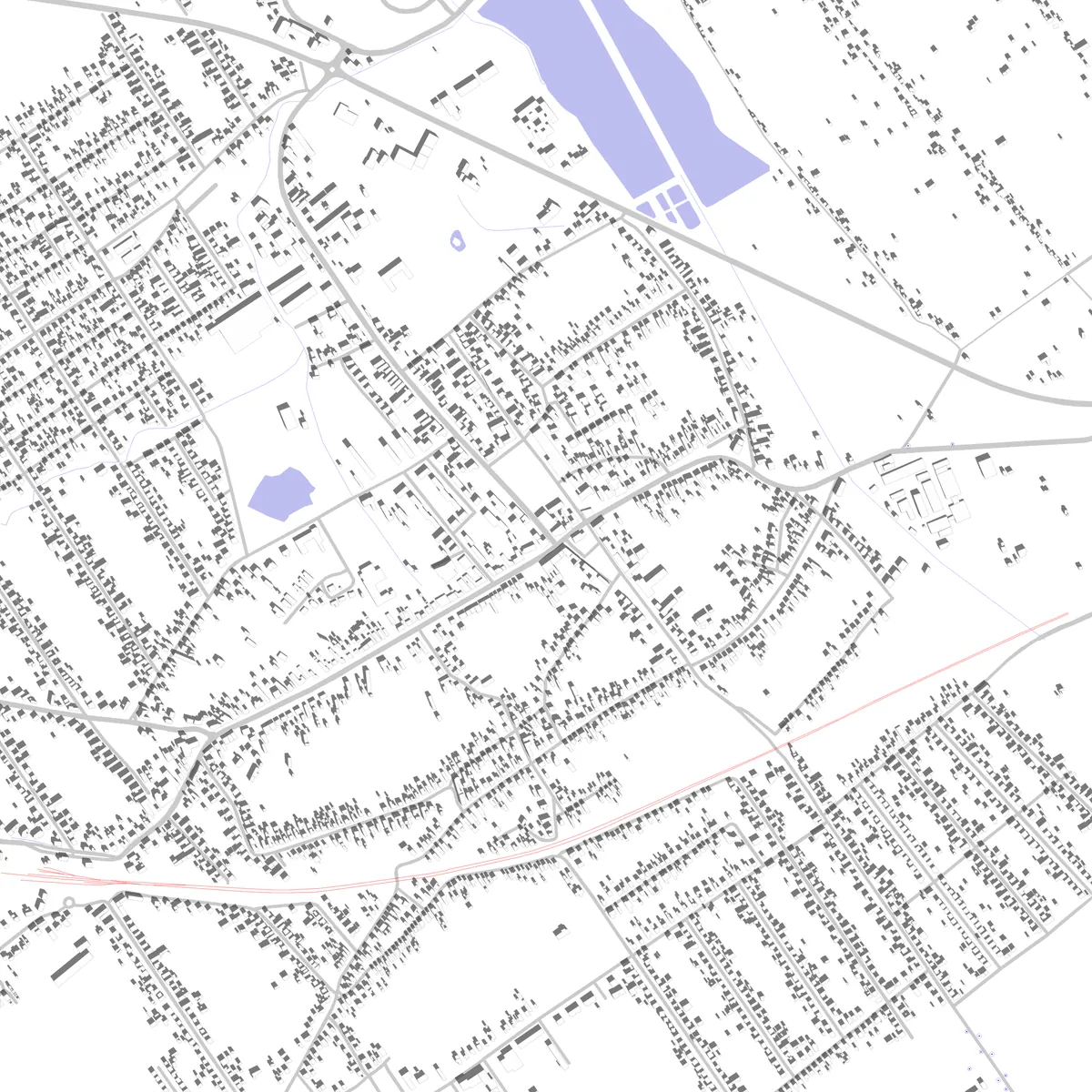 Bicske Lageplan (2,5 km)